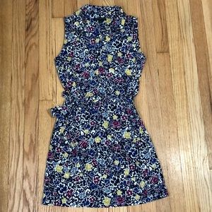 Banana Republic floral shirt dress
